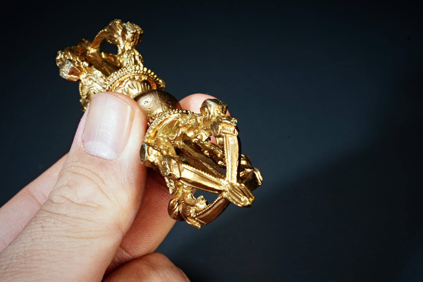 上海都达杂项专场二十一（全场包邮） 鎏金金刚杵