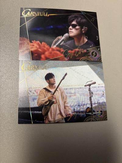 麦趣喜首场(2月7号周六晚上21点截拍，欢迎竞拍)  - 卡游 周杰伦 花絮卡 带烫印签