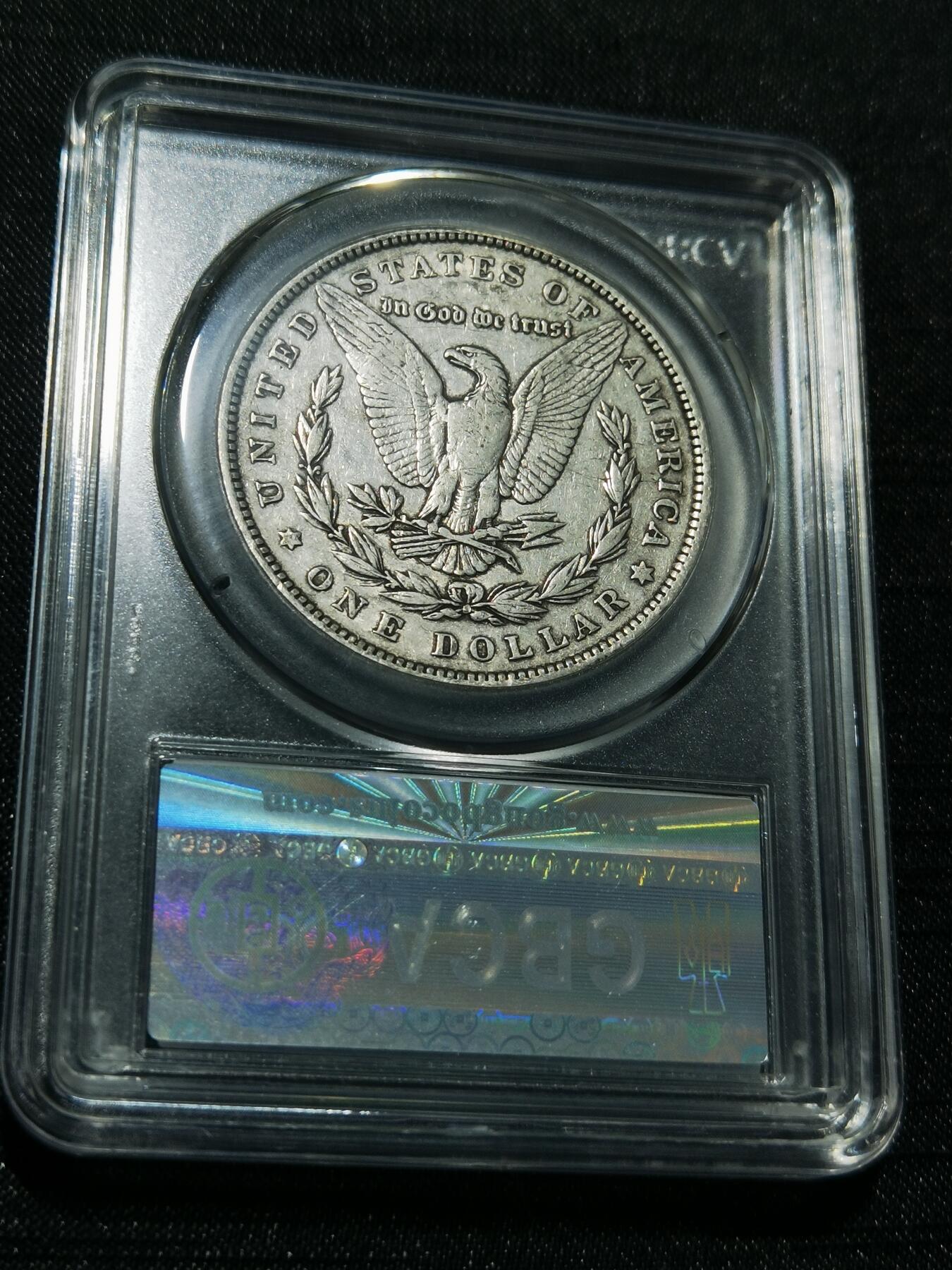 天下钱庄专场欢迎参拍 1884美国摩根一美元银币