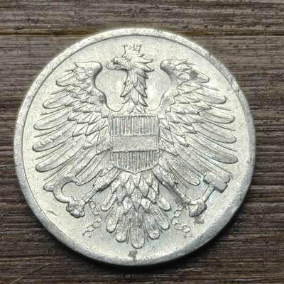 【铜匠收藏】★第147★散币专场 不寄存，30包邮。不满30元，支付5元运费。《接受代拍 代送NGC评级》 6【无寄存】奥地利 1965年 2格罗申