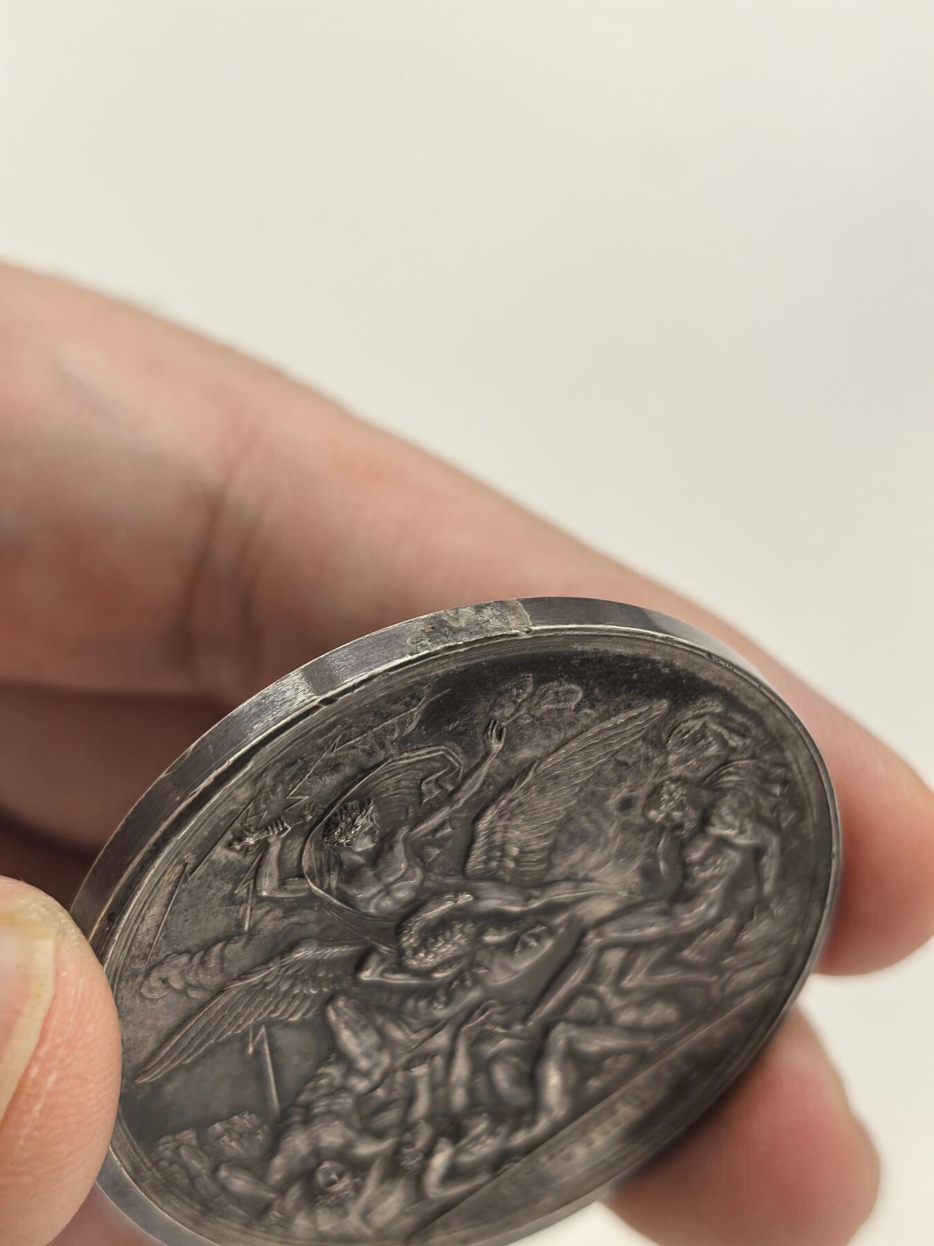 博洋堂“心向春光”2月精品大拍专场暨第160期（全场包邮） 法国1806年拿破仑耶拿之战银章，经典银章。直径：41mm，重量：37.5克