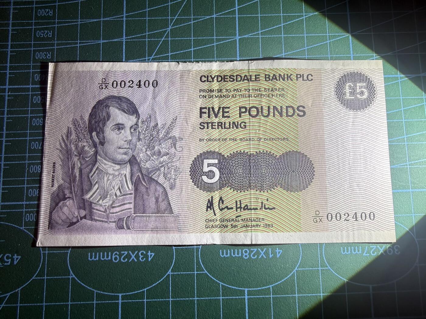 【炜奕收藏】，第五十九期，苏格兰多时期钞票，年前最后一期，拍后所有寄存物品将寄出