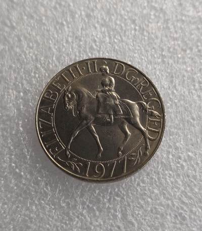 瓶子🏺第228期拍卖会 -  1977年英国伊丽莎白二世登基纪念克朗币