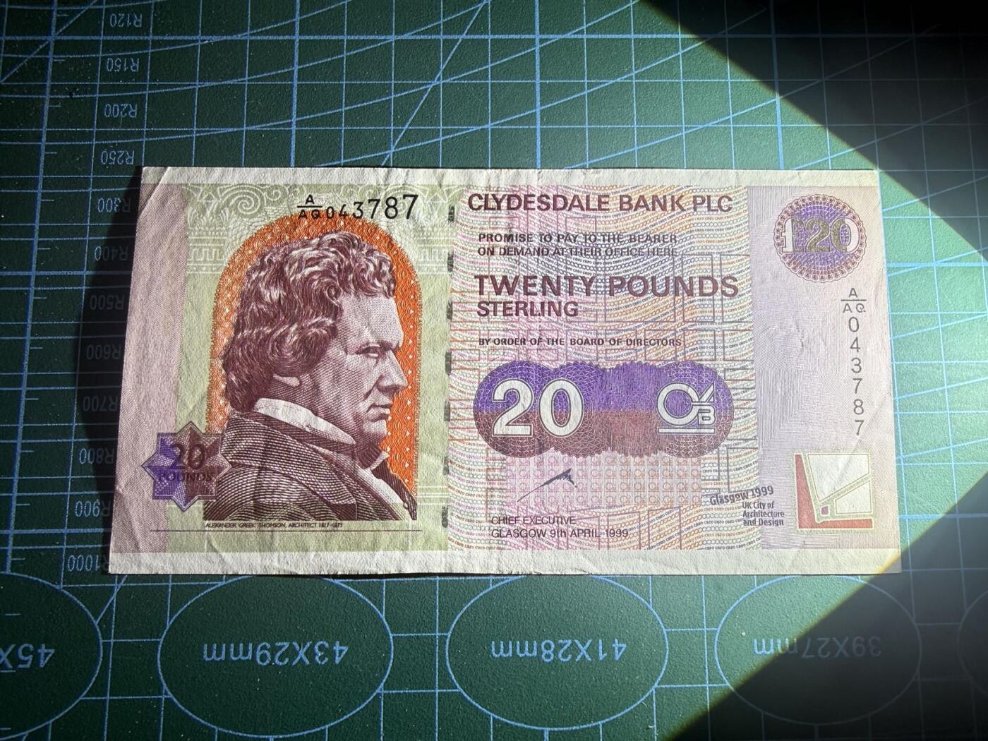 【炜奕收藏】，第五十九期，苏格兰多时期钞票，年前最后一期，拍后所有寄存物品将寄出