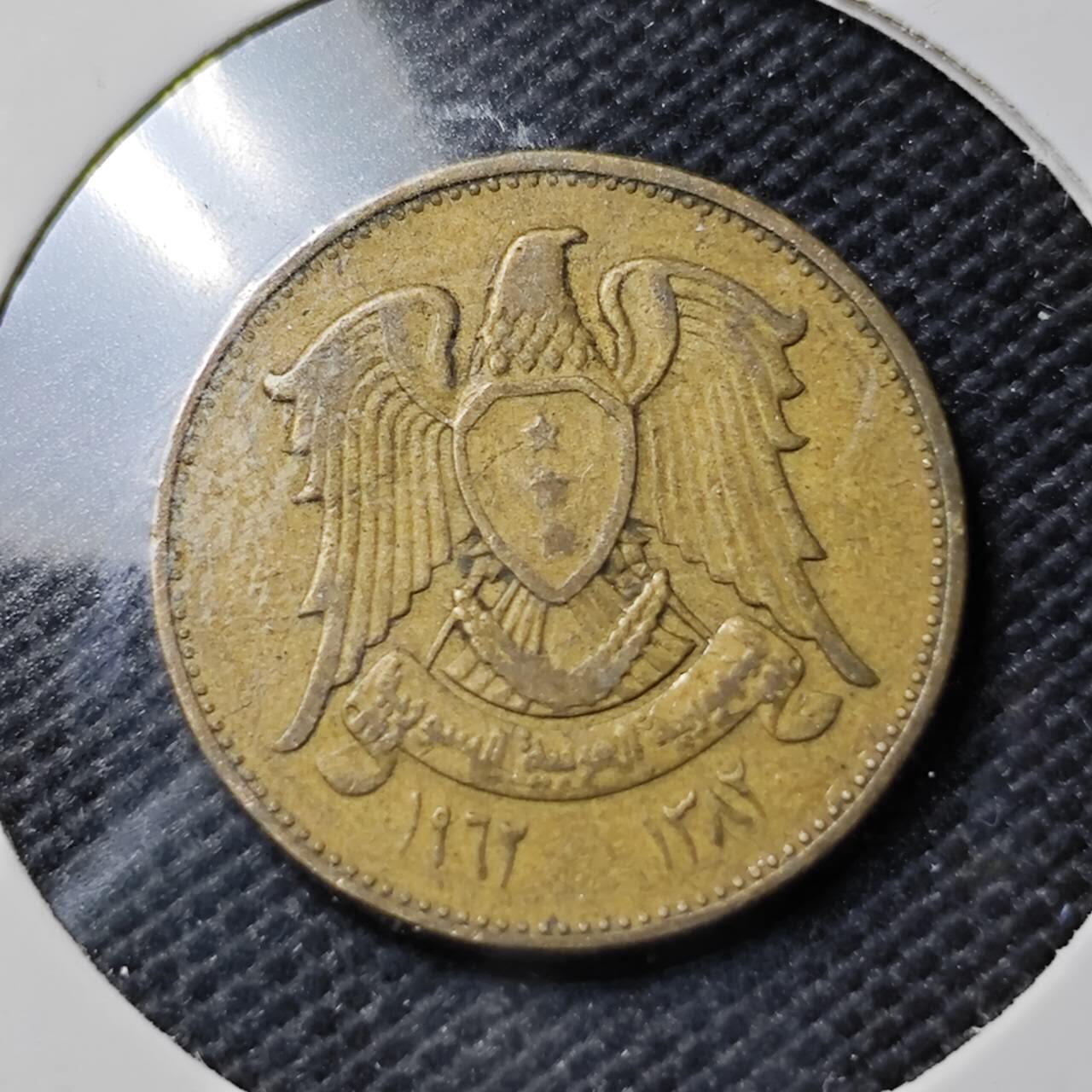 KK钱币收藏小铺  第393期  2月预留时间 周末发货  叙利亚5皮