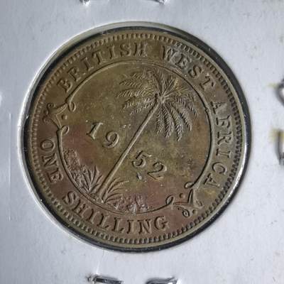 沼泽如烟--第987场 - 英属西非1952年1先令