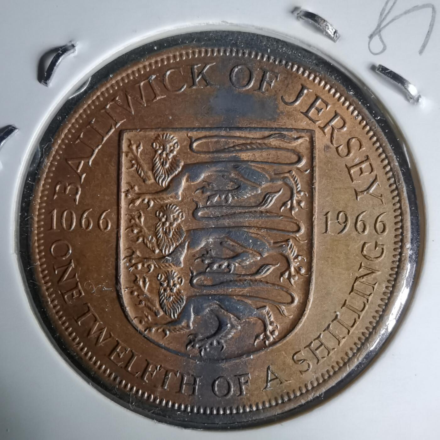 沼泽如烟--第987场 泽西1966年十二分之一先令