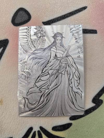 丫丫卡拍周中期快速结束（2月5日21：30截拍） - 【99编兑换卡】张建东水浒二弹特卡 林娘子线稿粗闪