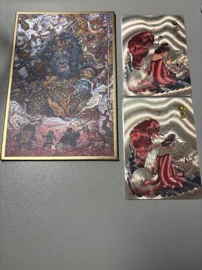 麦趣喜首场(2月7号周六晚上21点截拍，欢迎竞拍)  - 乐卡文化 色纸+ 百里卡牌 狐鬼