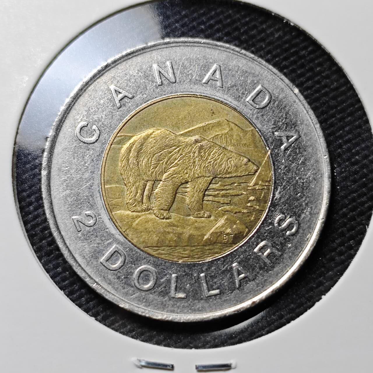 KK钱币收藏小铺  第393期  2月预留时间 周末发货  加拿大2元