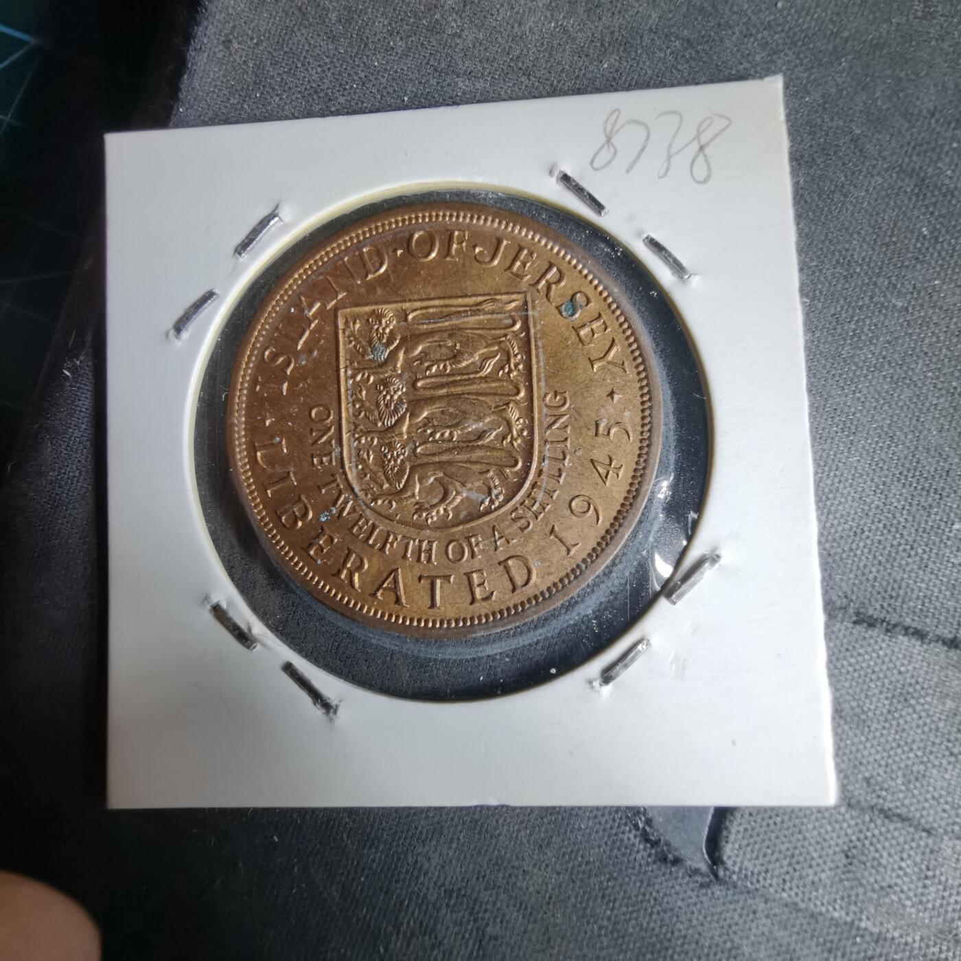 沼泽如烟--第987场 泽西1945年十二分之一先令