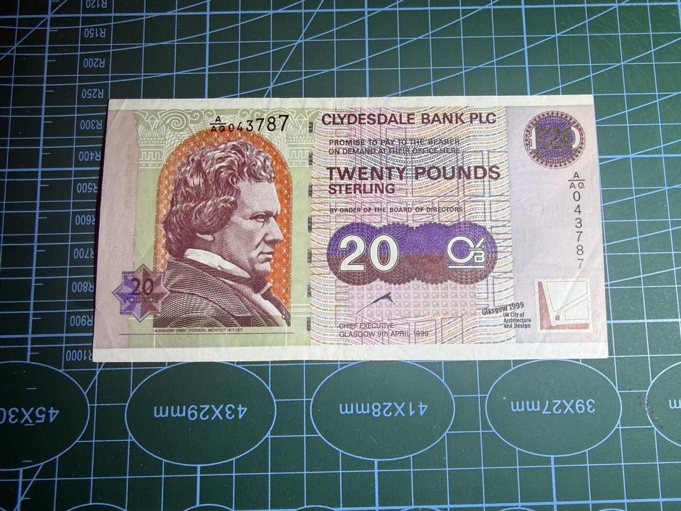 【炜奕收藏】，第五十九期，苏格兰多时期钞票，年前最后一期，拍后所有寄存物品将寄出