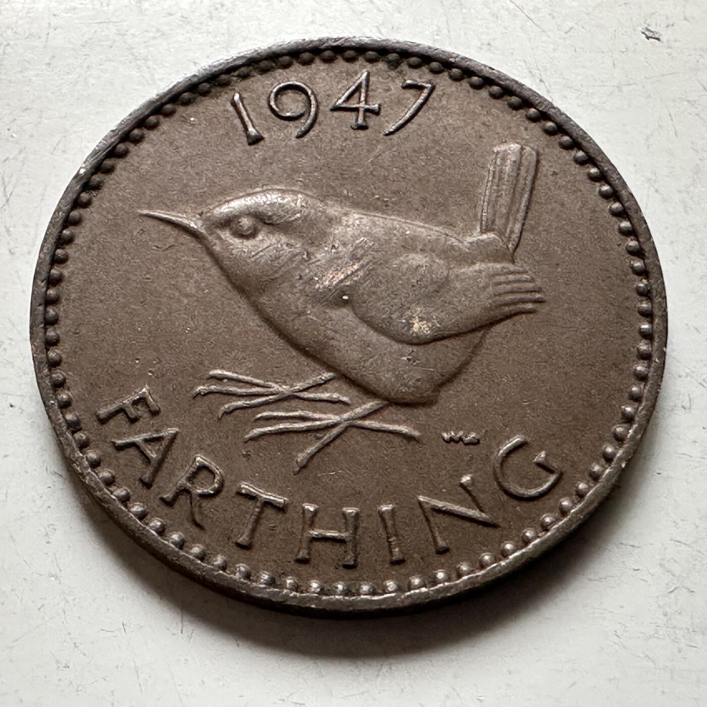 🌹外币初藏🌹🐯2026年第17场 快递将在12号停运 年前需发货的抓紧 ，年后正月十五恢复发货 英国1947年一法新