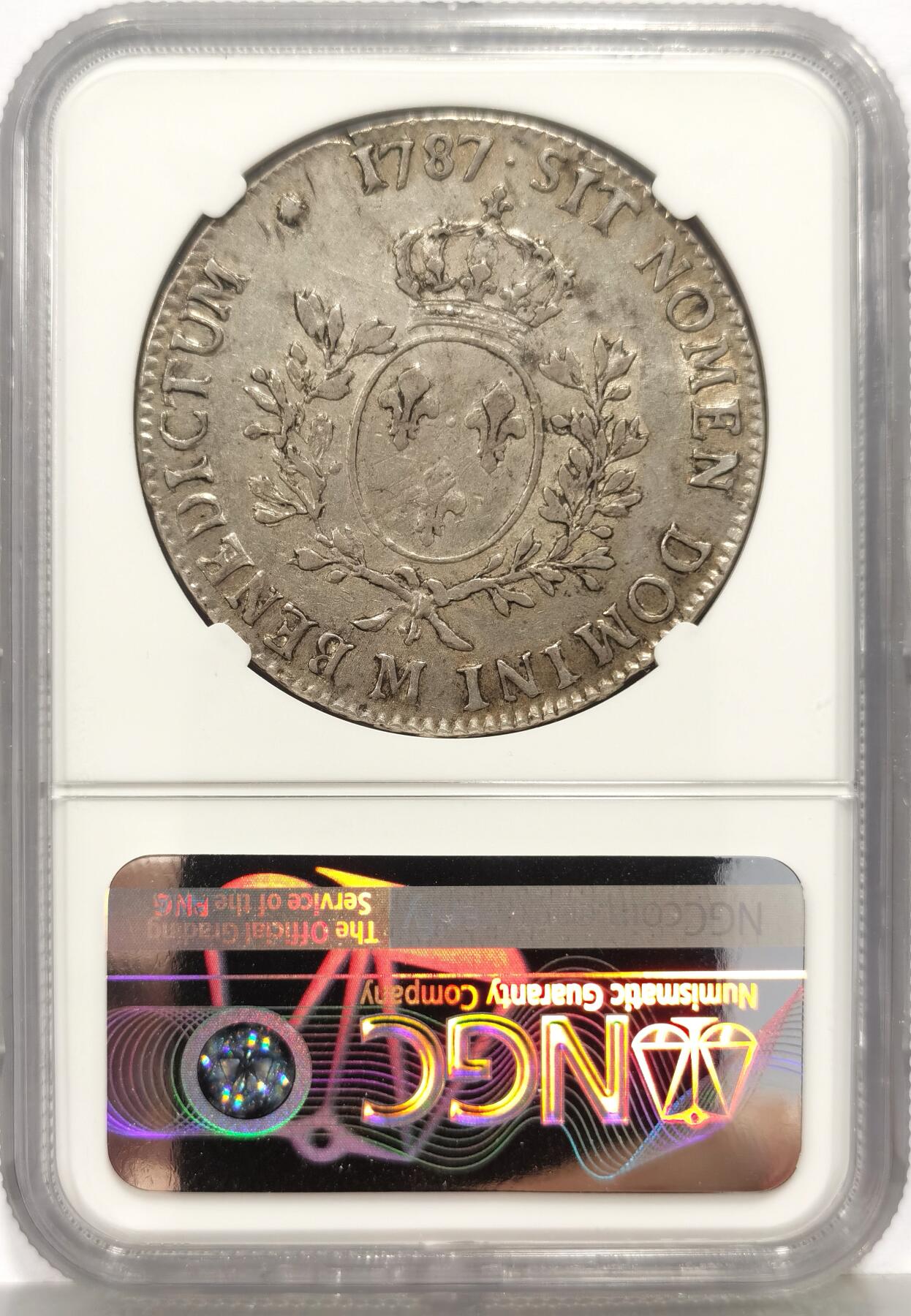 博洋堂“心向春光”2月精品大拍专场暨第160期（全场包邮） NGC XF45 法国1787M（图卢兹）路易十六埃居大银 欧陆灰彩 无减重痕