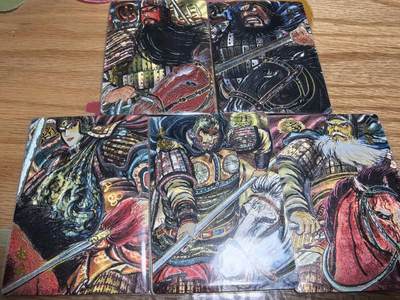 卡有江湖粉丝专场第八期（持续收拍，送拍联系我哦） - 【冷烫折光  一套】昆仑万象汉甲五虎画师权迎东关羽张飞赵云马超黄忠