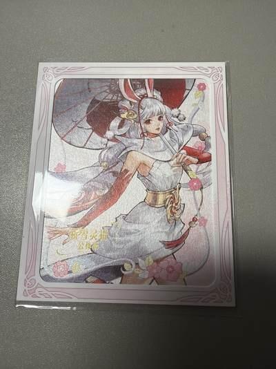 麦趣喜首场(2月7号周六晚上21点截拍，欢迎竞拍)  不凡玩品X王者荣耀 相卡 背面有防伪标 浮雕闪彩工艺