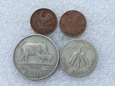 第一海外回流一元起拍收藏 散集专场  第301期 - 马拉维硬币 4枚