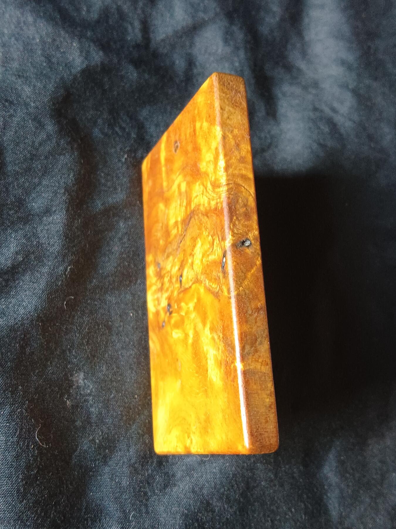 金丝楠平安无事牌