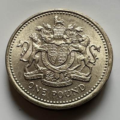 🌹外币初藏🌹🐯2026年第17场 快递将在12号停运 年前需发货的抓紧 ，年后正月十五恢复发货 - 英国1983年一英镑 原光好品