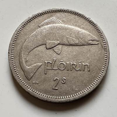 🌹外币初藏🌹🐯2026年第17场 快递将在12号停运 年前需发货的抓紧 ，年后正月十五恢复发货 - 爱尔兰1964年2先令