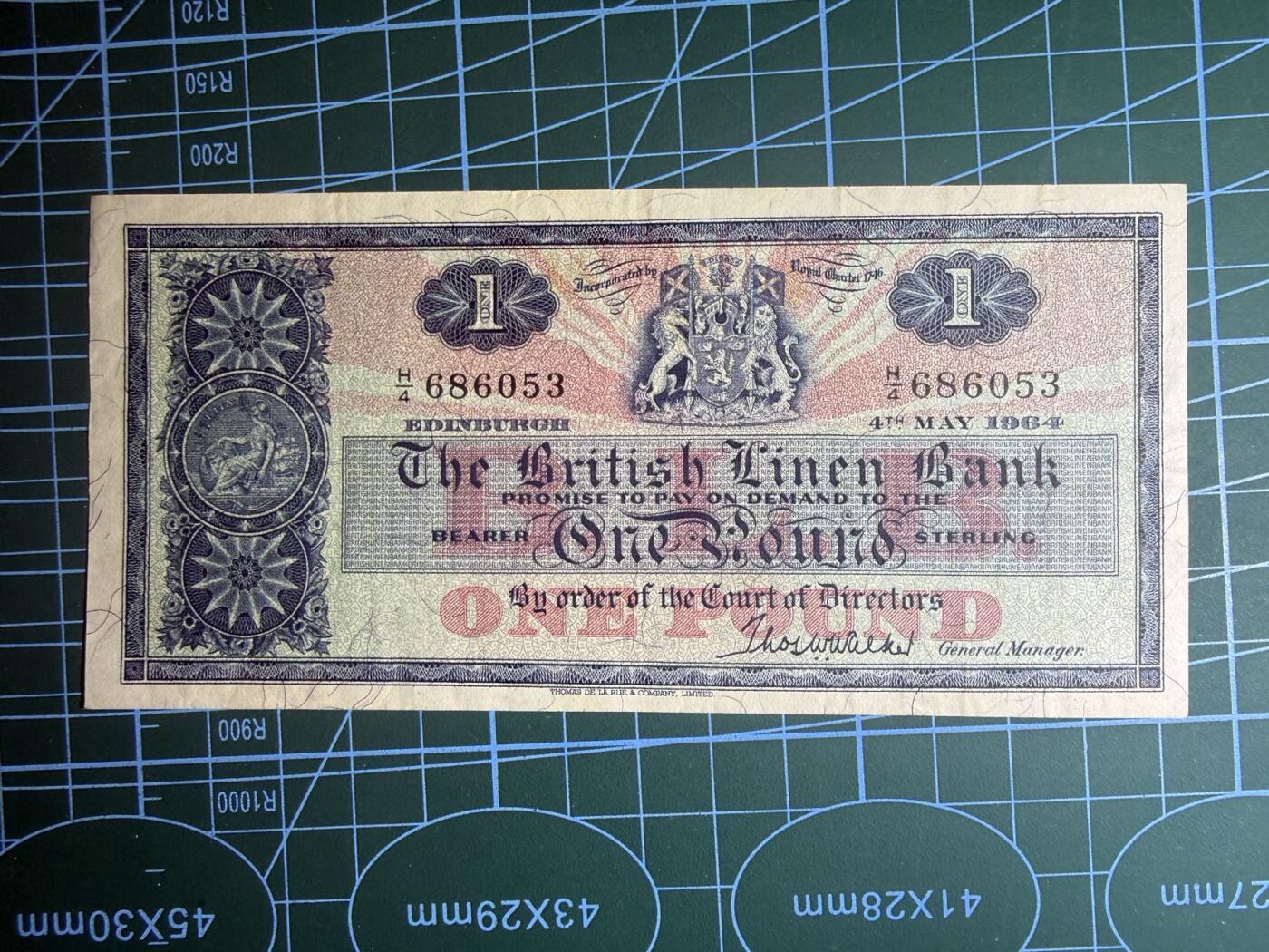 【炜奕收藏】，第五十九期，苏格兰多时期钞票，年前最后一期，拍后所有寄存物品将寄出