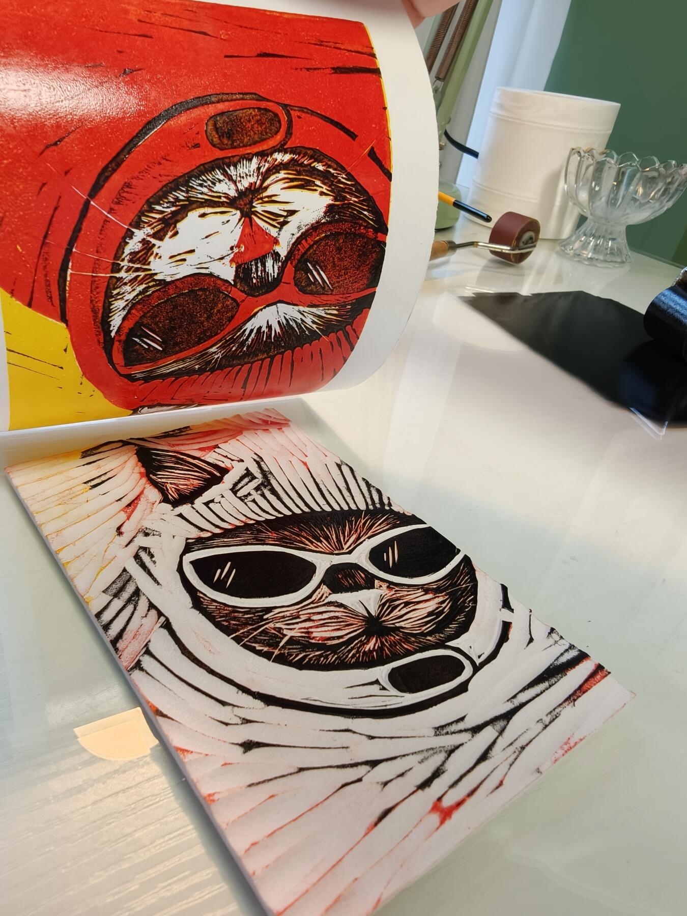 套色版画-萌宠专场