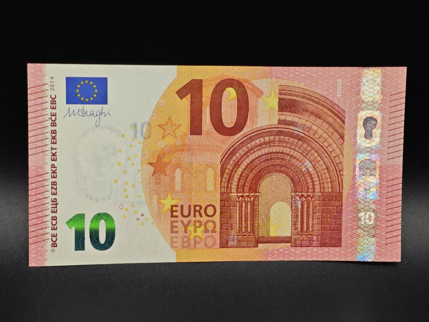 【淘币小摊】实时拍第八百六十五拍   纸币场    年前最后一周之前预留预留8号9号全部发出请更换最新收货地址不方便收货的请勿参拍或者顺丰到付 10欧元纸币【全新】