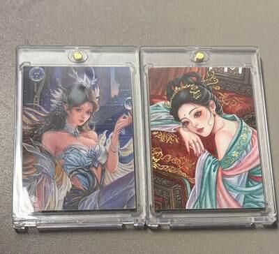 麦趣喜首场(2月7号周六晚上21点截拍，欢迎竞拍)  瑧品手绘一对