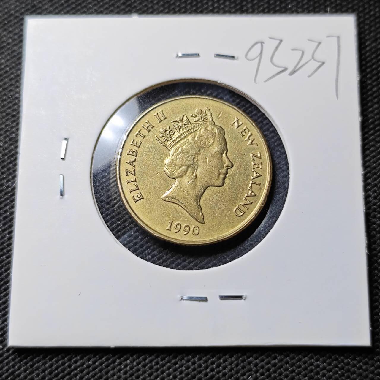 KK钱币收藏小铺  第393期  2月预留时间 周末发货  新西兰1元