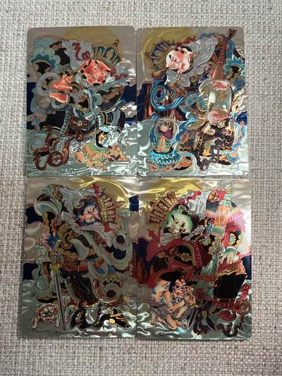 欢迎送拍、零成本上架，释放现金流，合理分配上拍卡品 - 【光刻】心染 四大天王 山河朝玩