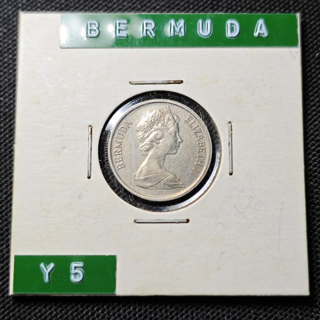 KK钱币收藏小铺  第394期  2月预留时间 周末发货 1970百慕大10分 