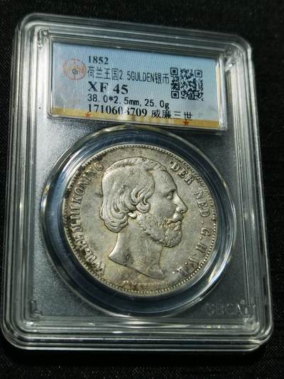 天下钱庄专场欢迎参拍 - 荷兰威廉三世银币