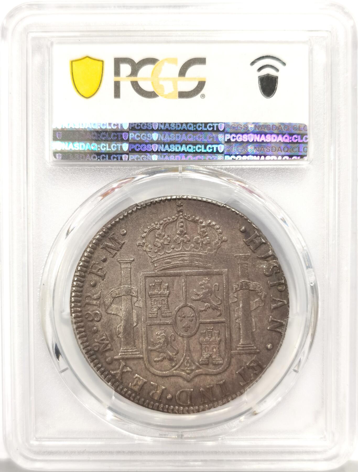 博洋堂“心向春光”2月精品大拍专场暨第160期（全场包邮） PCGS MS62 西属墨西哥1788年MO FM卡洛斯三世双柱8R，好年份，原味深打，顶级亚军分，仅有1枚更高，一枚毕业，潜力无限