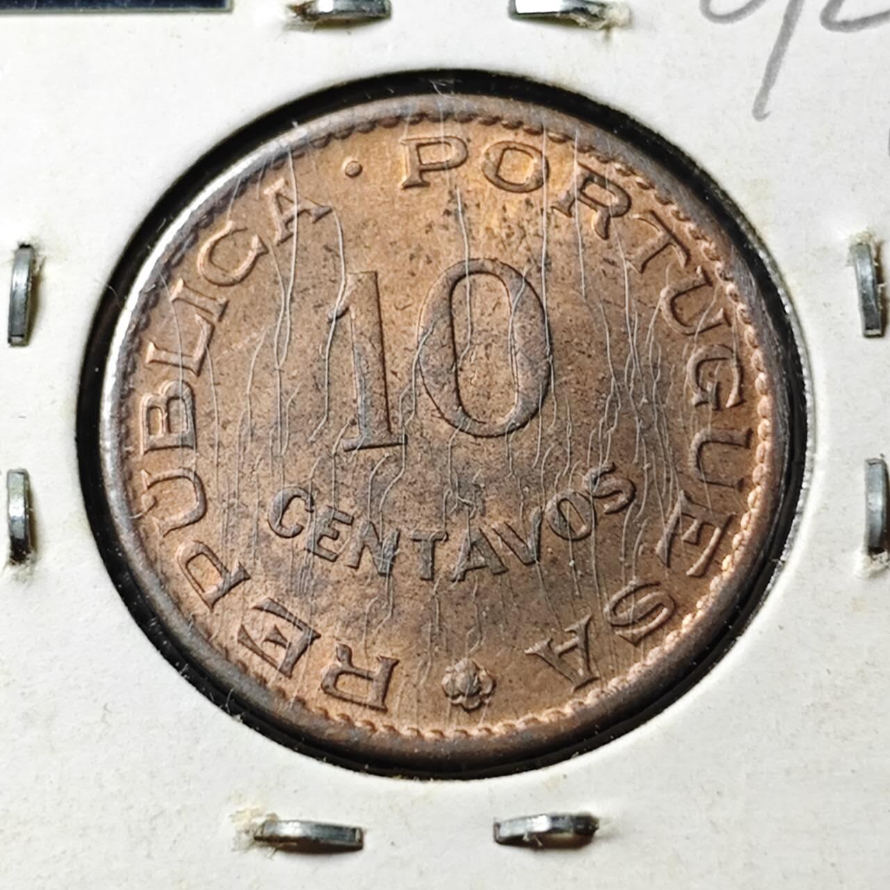 KK钱币收藏小铺  第394期  2月预留时间 周末发货  葡属印度10分铜币 好品