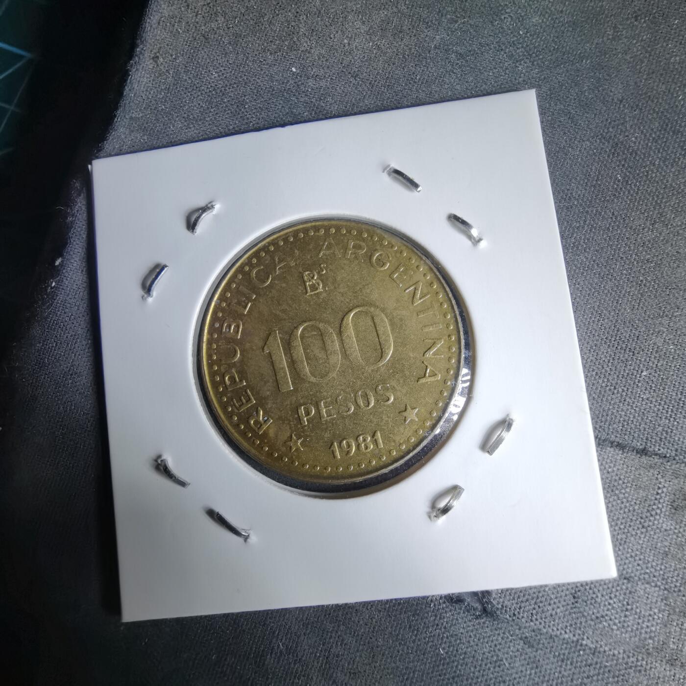 沼泽如烟--第987场 阿根廷1981年100比索