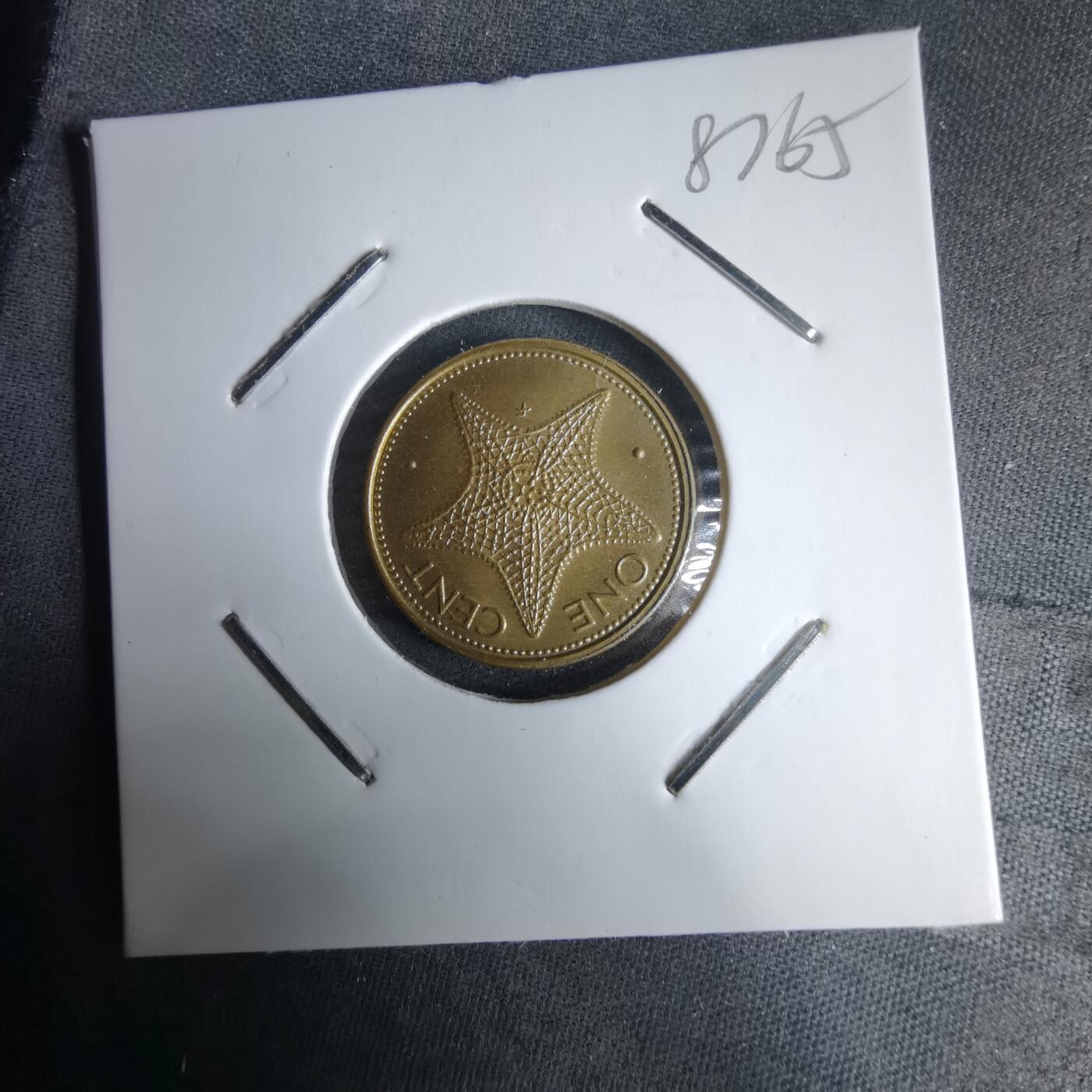 沼泽如烟--第987场 巴哈马1977年一分