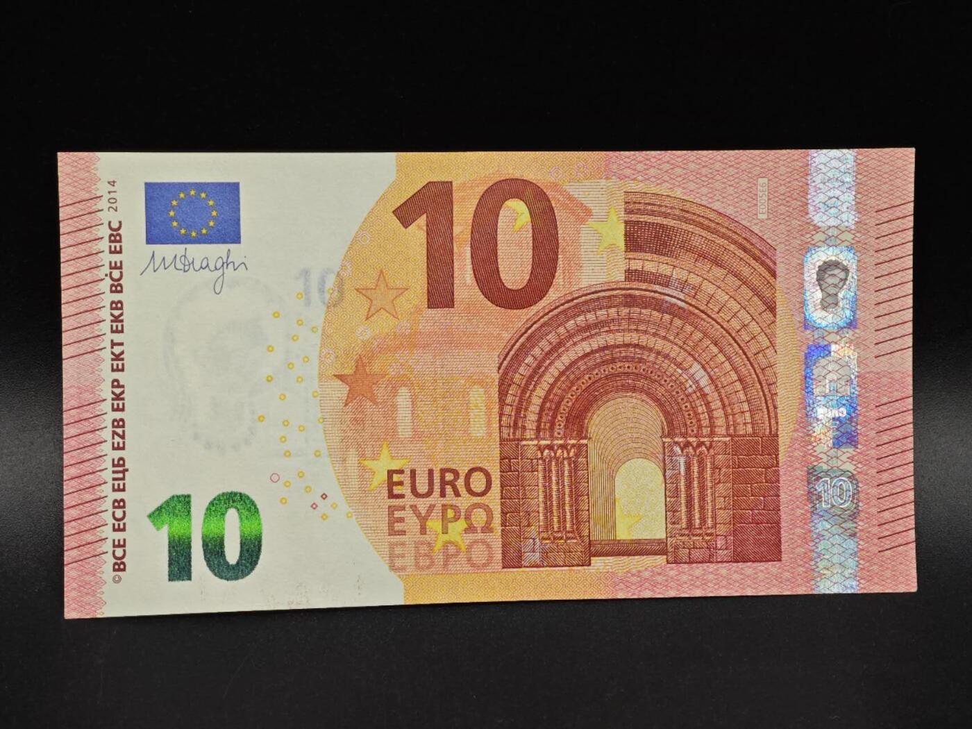 【淘币小摊】实时拍第八百六十五拍   纸币场    年前最后一周之前预留预留8号9号全部发出请更换最新收货地址不方便收货的请勿参拍或者顺丰到付 10欧元纸币【全新】