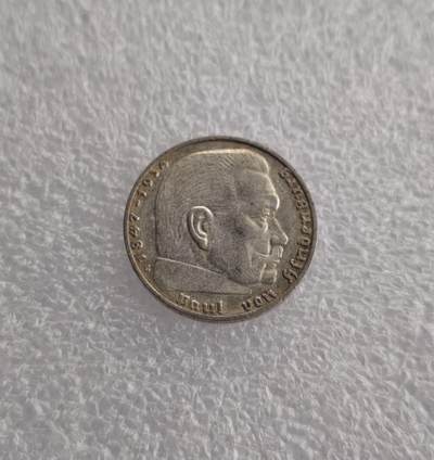 瓶子🏺第228期拍卖会 -  1937年德国兴登堡2马克银币