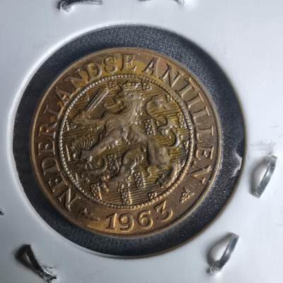 沼泽如烟--第987场 - 荷属安的列斯1963年一分