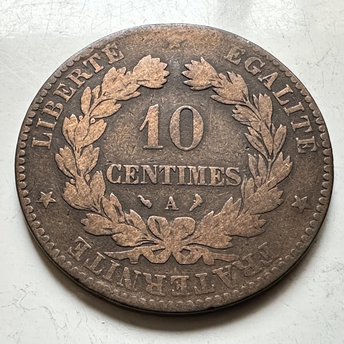 🌹外币初藏🌹🐯2026年第17场 快递将在12号停运 年前需发货的抓紧 ，年后正月十五恢复发货 法国1897年10分