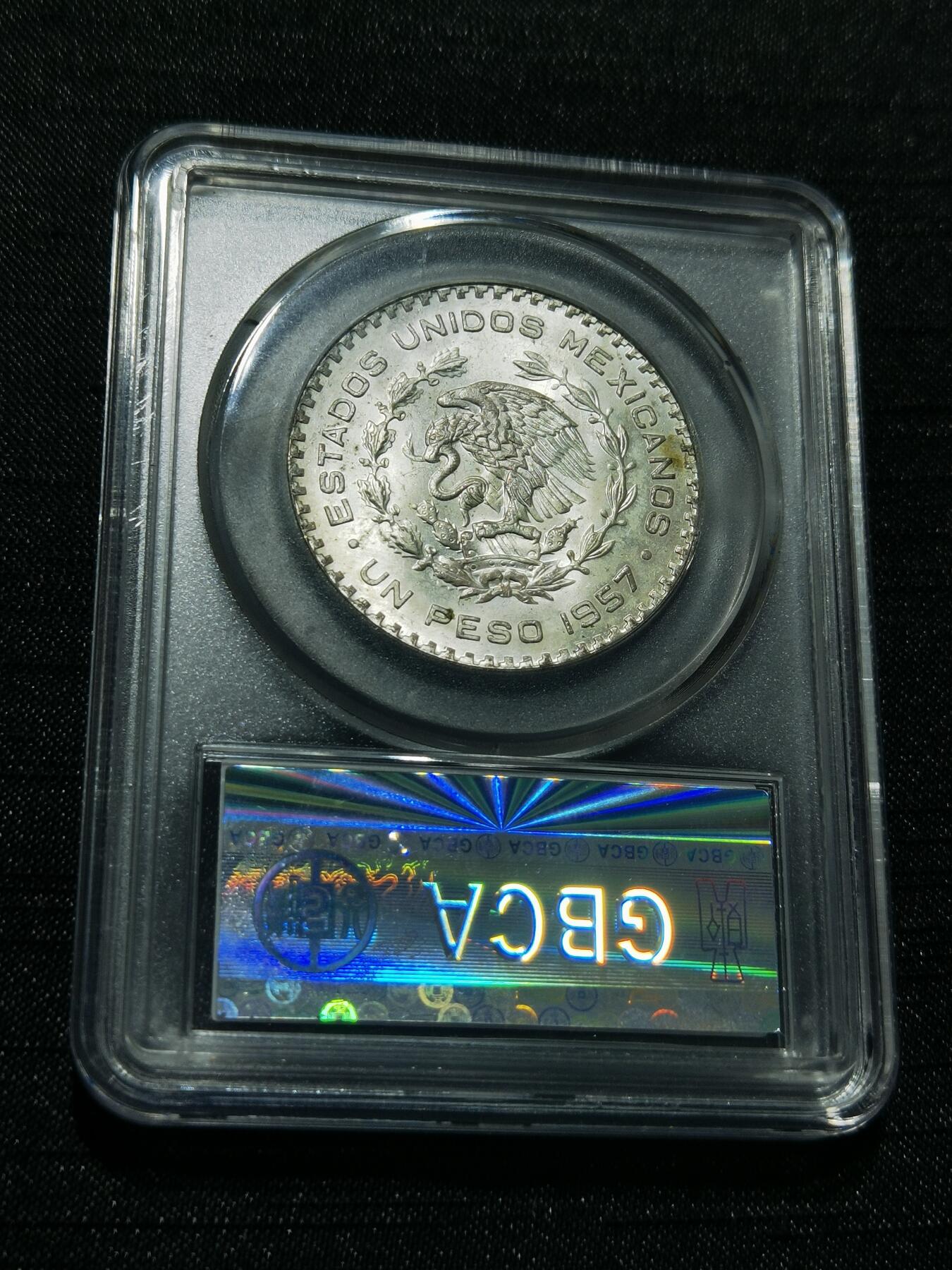 天下钱庄专场欢迎参拍 墨西哥一比索银币