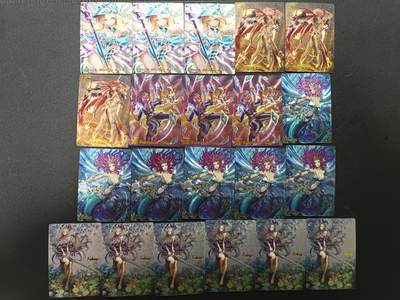 天玑星卡拍第169期《2.5周四截拍》持续收拍收评中 满赠卡需备注 - 动漫美女 粗闪 21张 自制卡