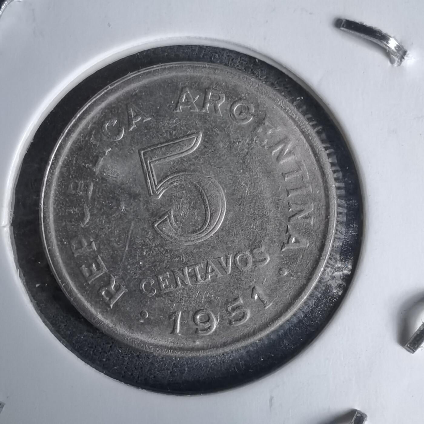 沼泽如烟--第987场 阿根廷1951年五分