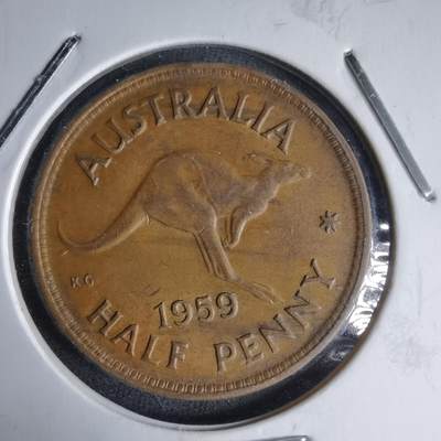 沼泽如烟--第987场 - 澳大利亚1959年半便士