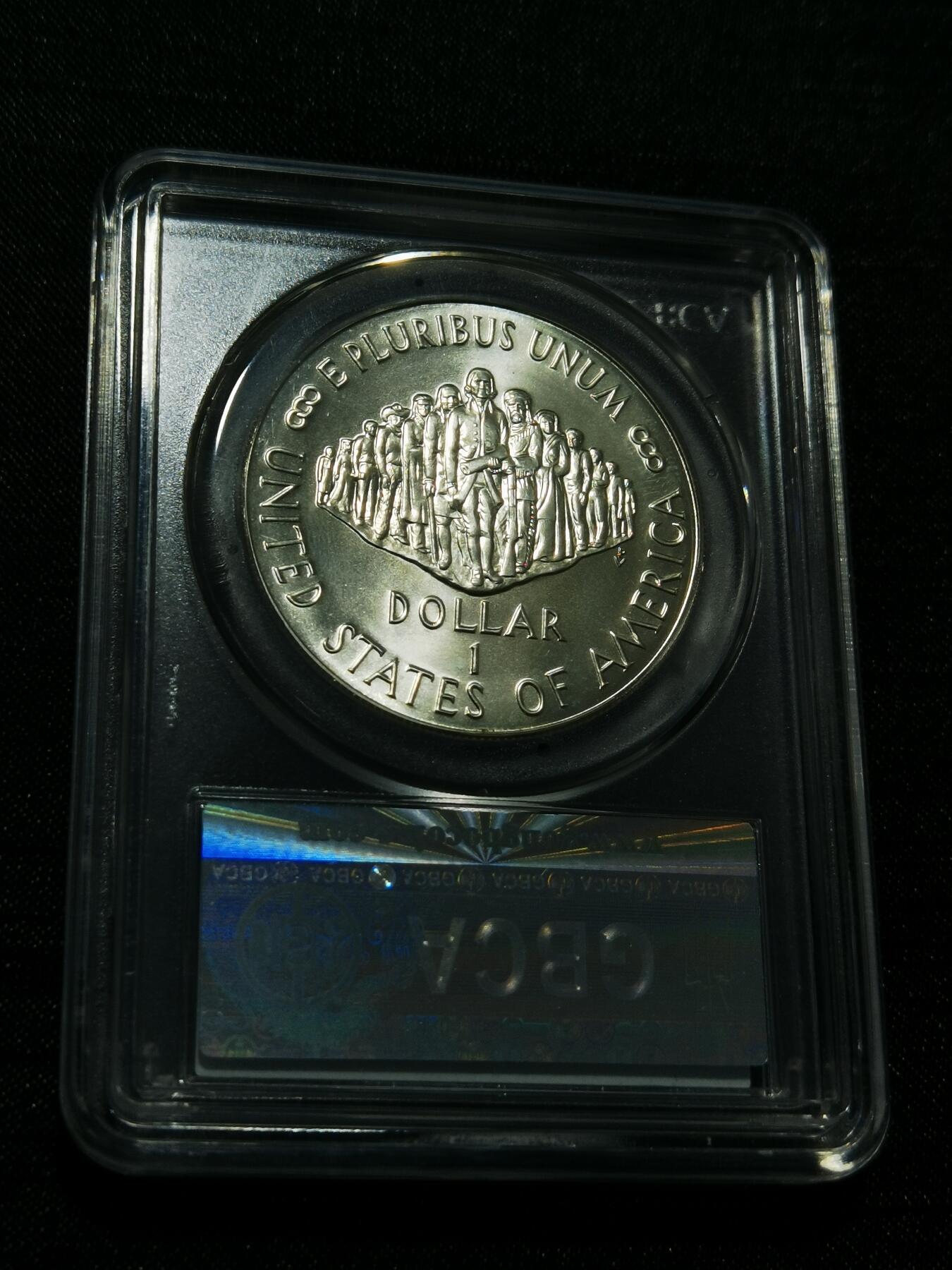 天下钱庄专场欢迎参拍 美国宪法200周年一美元银币