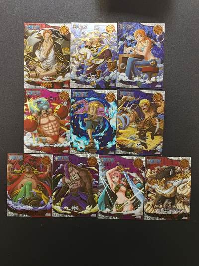 天玑星卡拍第169期《2.5周四截拍》持续收拍收评中 满赠卡需备注 - 海贼王 SSR 10张 自制卡