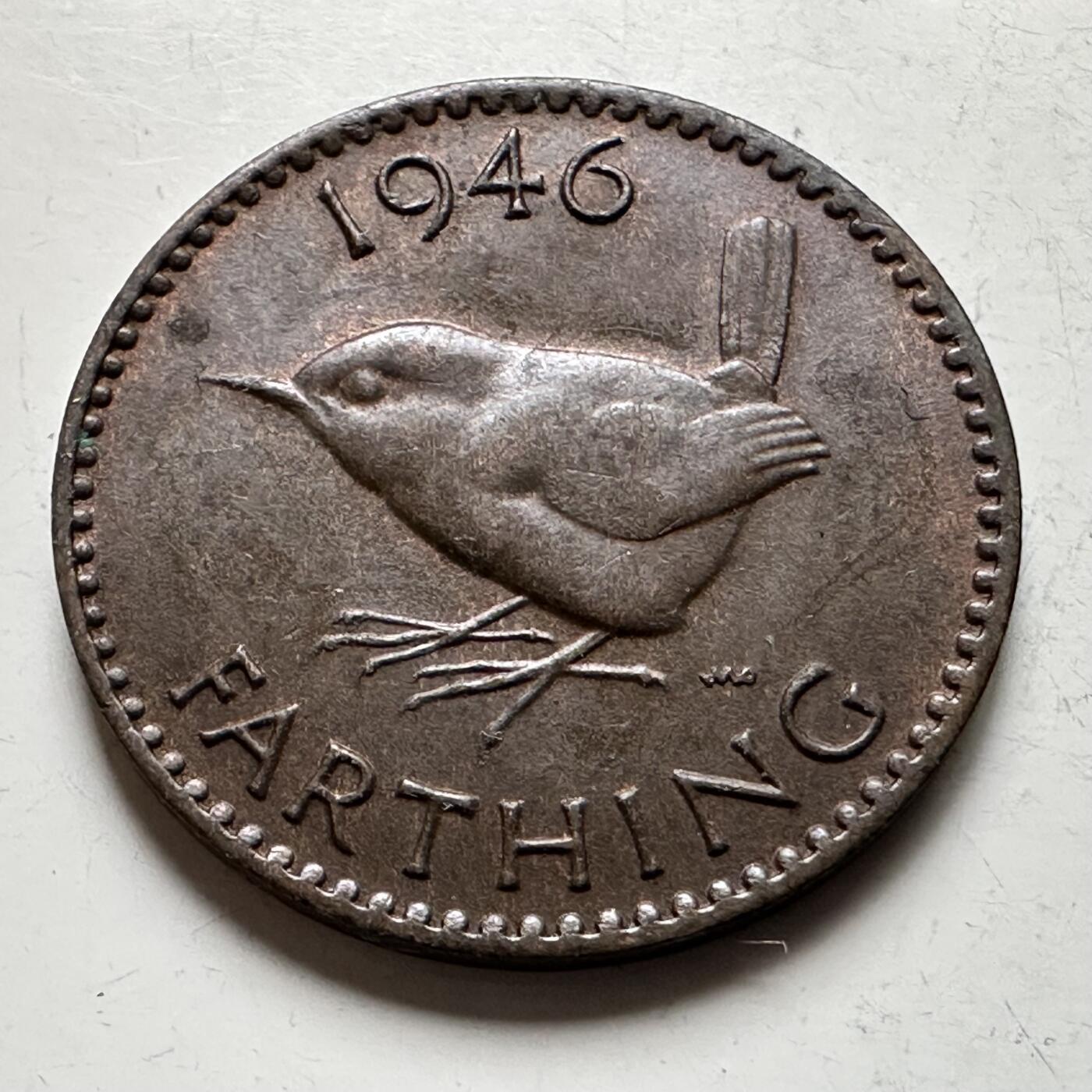 🌹外币初藏🌹🐯2026年第17场 快递将在12号停运 年前需发货的抓紧 ，年后正月十五恢复发货 英国1946年一法新