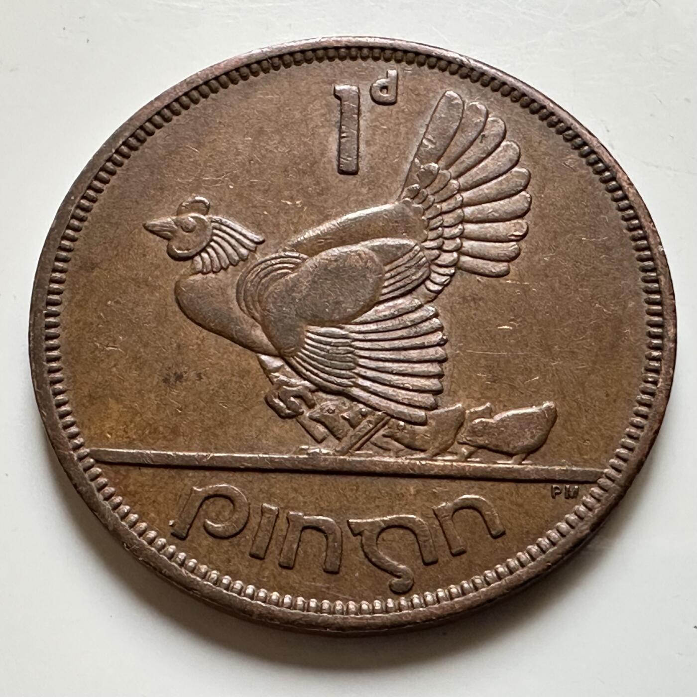 🌹外币初藏🌹🐯2026年第17场 快递将在12号停运 年前需发货的抓紧 ，年后正月十五恢复发货 爱尔兰1965年一便士