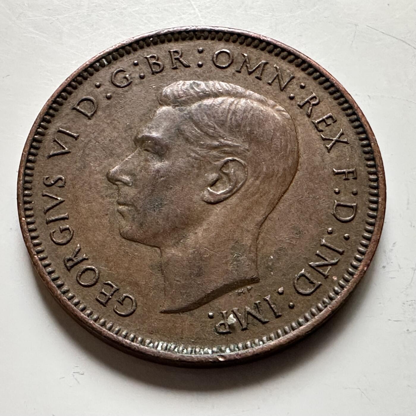 🌹外币初藏🌹🐯2026年第17场 快递将在12号停运 年前需发货的抓紧 ，年后正月十五恢复发货 英国1942年一法新