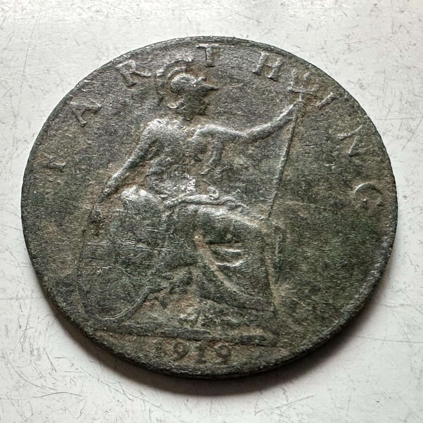 🌹外币初藏🌹🐯2026年第17场 快递将在12号停运 年前需发货的抓紧 ，年后正月十五恢复发货 英国1919年一法新